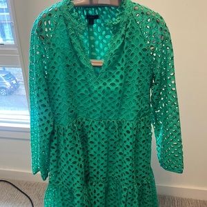 J.Crew eyelet dress.